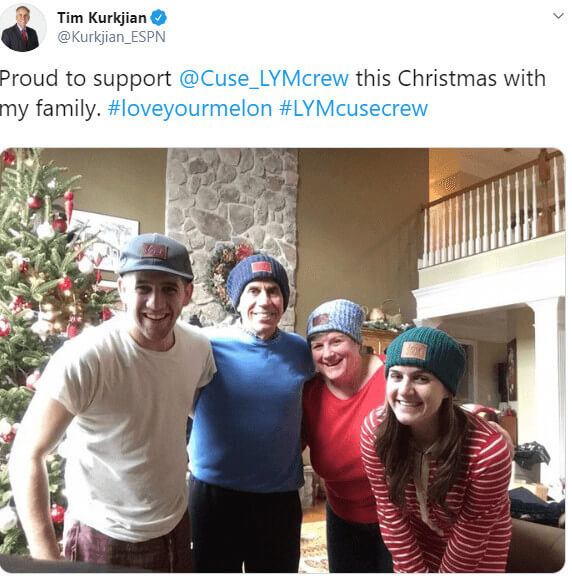 Tim Kurkjian Family